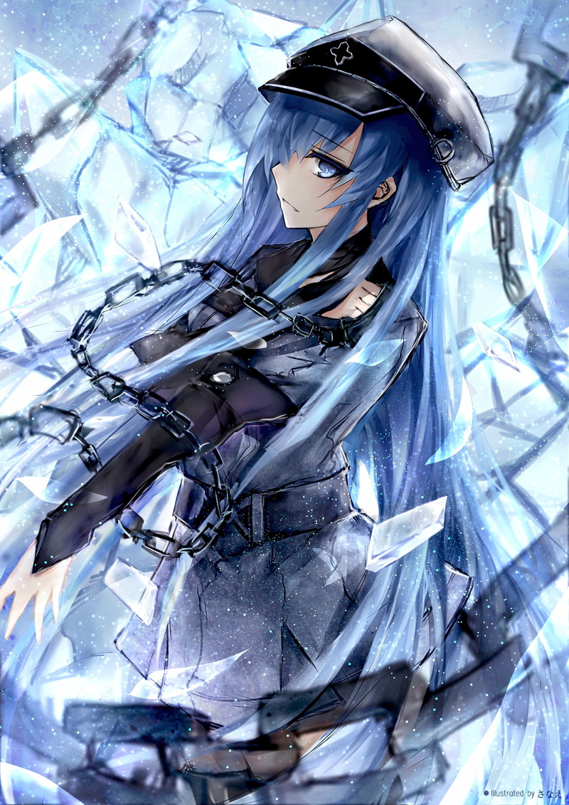 Akame Ga Kill!, Esdeath, 4K