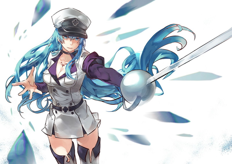 720P, Esdeath (Akame Ga Kill!), Akame ga Kill!, Anime