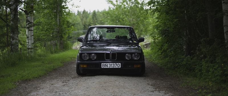 car, e28, BMW 5 Series, BMW, 2K, ultra-wide