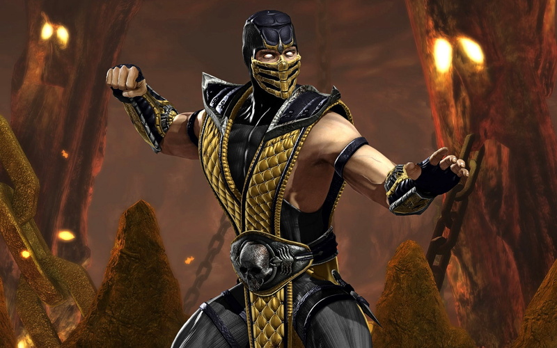 sword, leisure activity, sports helmet, scorpion desktop, weapon, motion, helmet, face guard - sport, focus on foreground, waist up, headwear, clothing