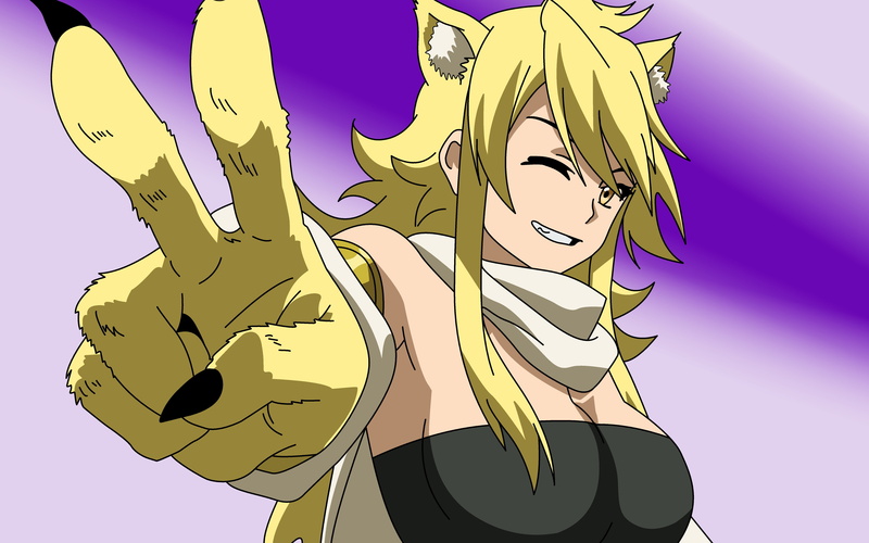 vectors, anime, Leone, Blonde, Akame Ga Kill!, Anime Girls, 5K
