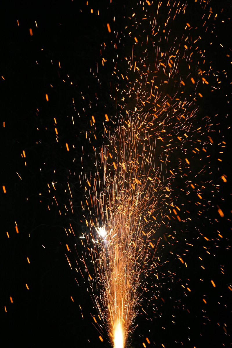 hookah, glowing, burning, fire, event, exploding, fire - natural phenomenon, sparks, nature, firework display, 4K, illuminated, motion, light, blurred motion