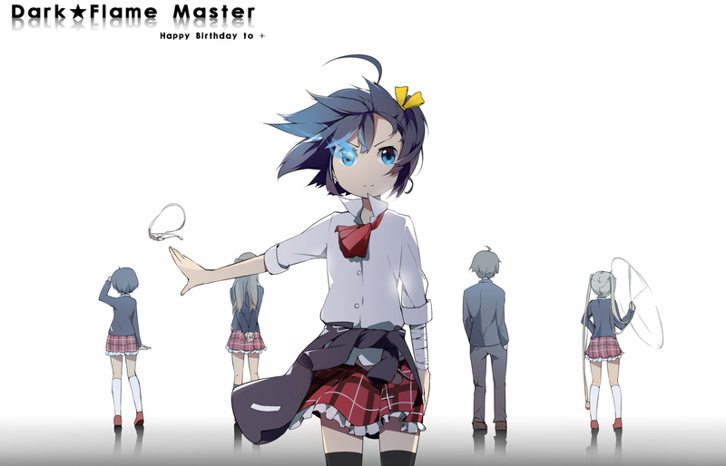 tsuyuri, takanashi, dekomori, sunyukun, rock, black, parody, 1080P, nibutani, yuuta, thighhighs, kumin, rikka, togashi, sanae, shinka, shooter, seifuku