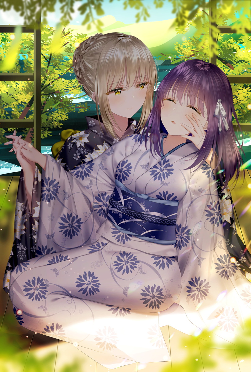 Fate/Grand Order, 4K, anime, anime girls, junpaku karen
