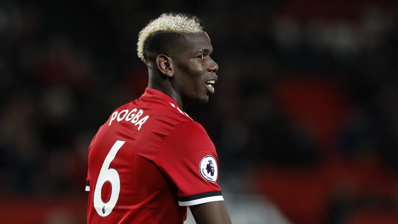 Paul Pogba, Manchester United, 4K, soccer, 4K