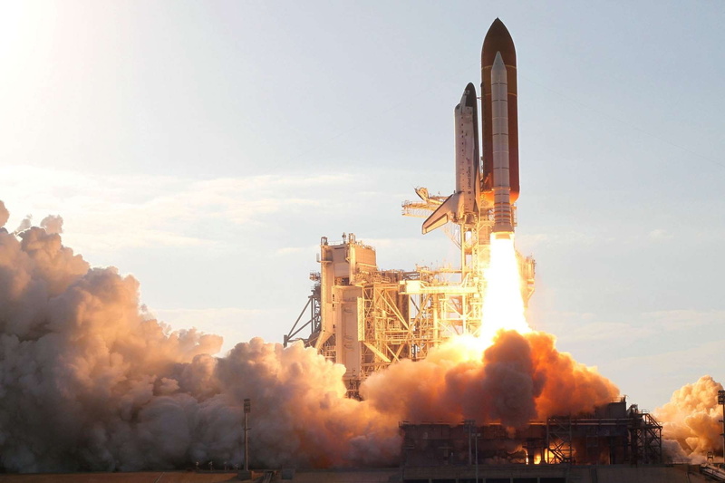 mission, astronauts, travel, day, rocket, launch, 1080P, industry, blast off, spaceship, building, rockets, orbit, outdoors, nature, discovery space shuttle