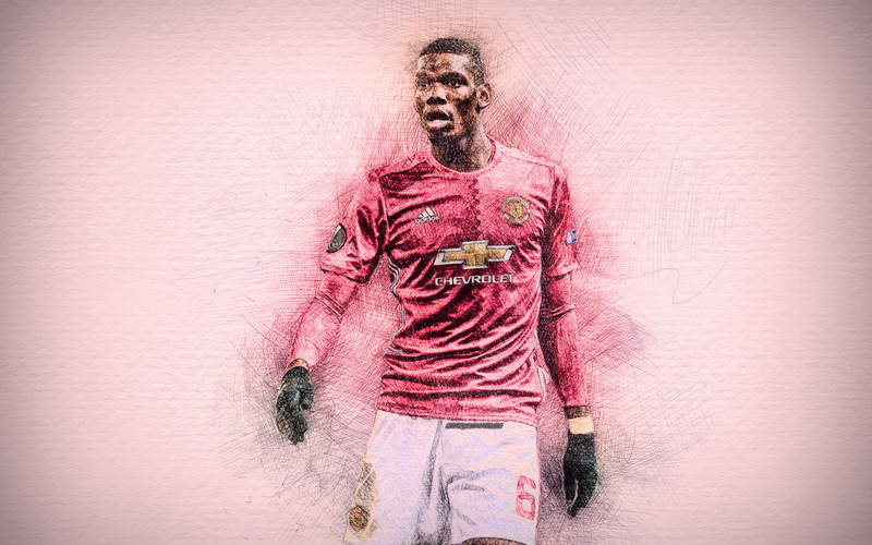 4K, fc, united, manchester, pogba, paul