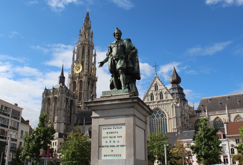 famous Place, statue, building exterior, religion, architecture, building, sky, tourism, europe, human representation, outdoors, male likeness, no people