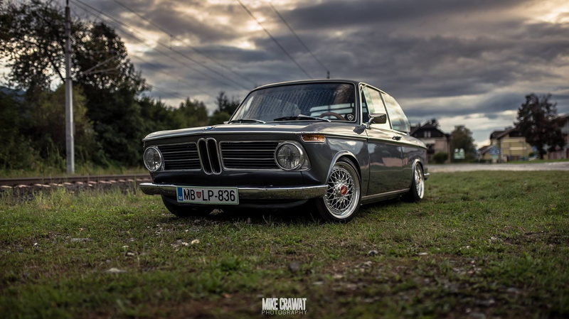 Mike Crawat, The front, MBLP836, New Class, BMW New class, Retro, Old, Lights, 1080P, Machine, Auto, BMW, 2002, BMW 2002, Mike Crawat Photography, MB-LP