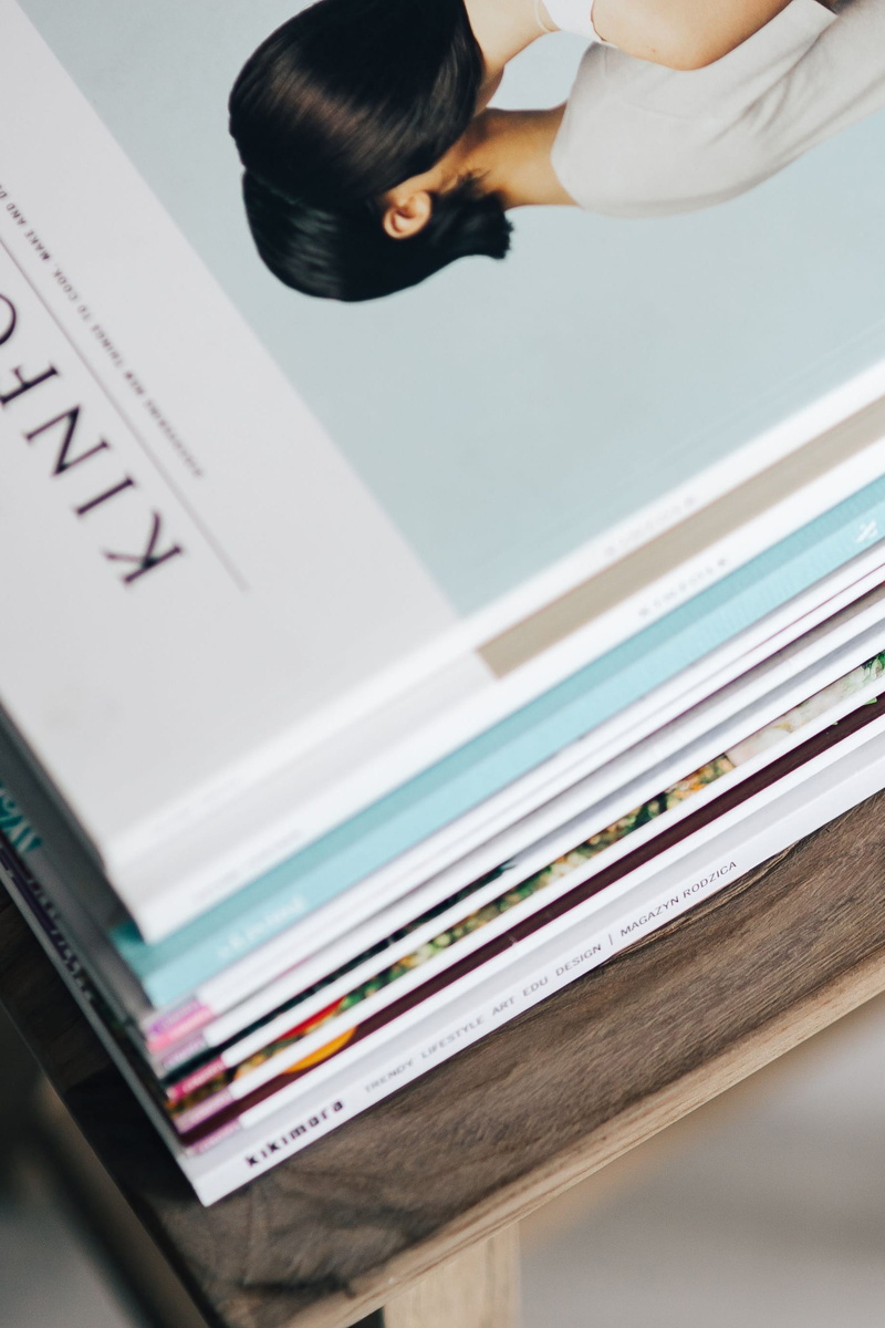 book, education, office, adults only, high angle view, read, unrecognizable person, paper, women, Stack, selective focus, females, young Adult, magazines