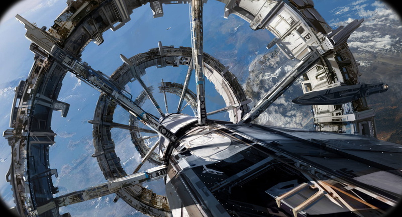 1080P, Sci Fi, Space, Orbit, Space Station