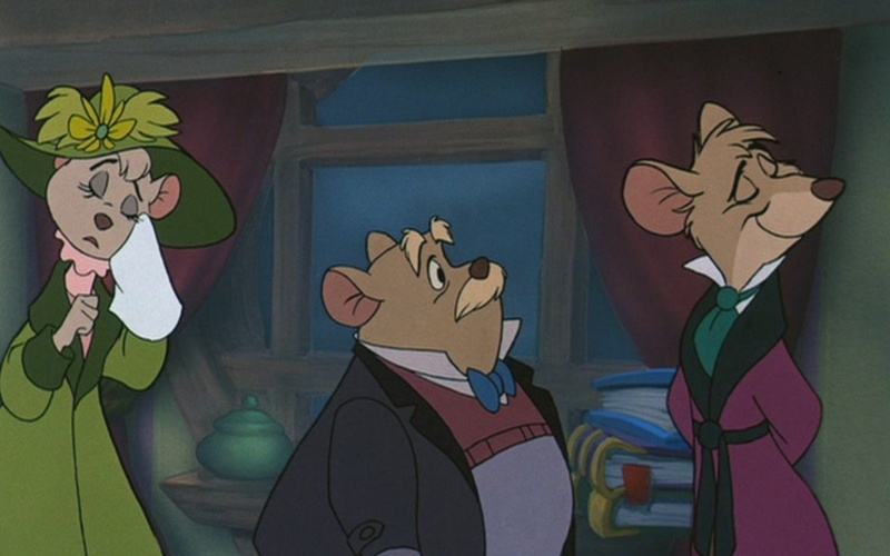 Dr. David Q. Dawson, The Great Mouse Detective, Basil of Baker Street, Movie, 720P