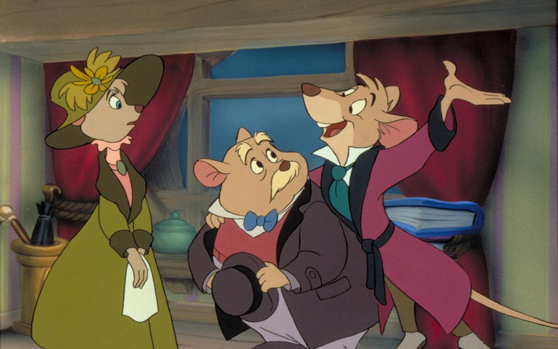 Basil of Baker Street, Dr. David Q. Dawson, The Great Mouse Detective, 1080P, Movie