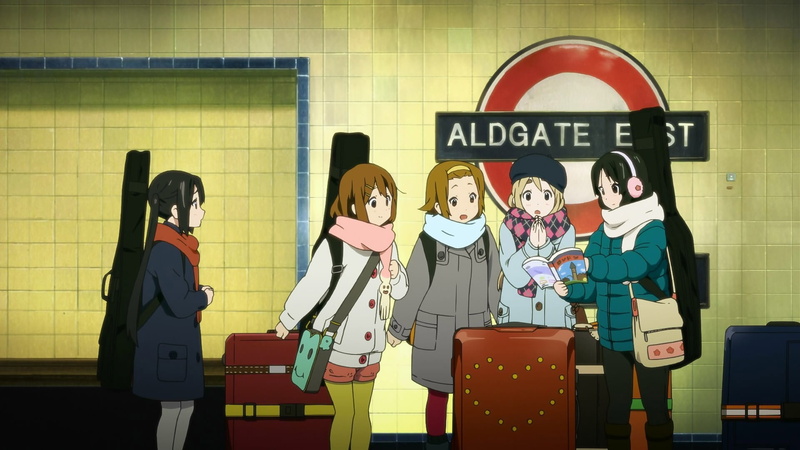 Tainaka Ritsu, women, real people, communication, representation, wall - building feature, people, Nakano Azusa, Hirasawa Yui, indoors, western script