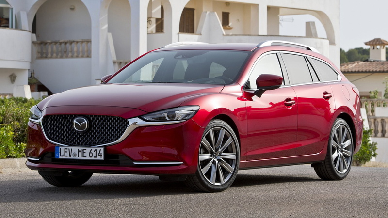 Station Wagon, Red Car, Mazda6, 1080P, Mazda, Car, Mazda6 Station Wagon