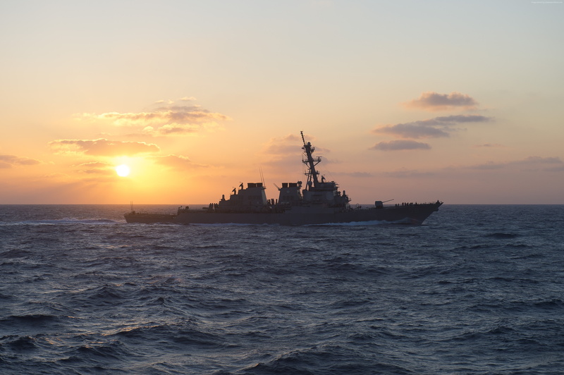 USA Navy, 4K, destroyer, Arleigh Burke-class, USS Laboon, DDG-58