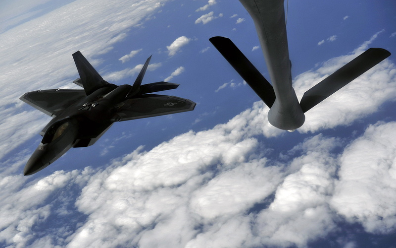 22, planes, hd, raptor, prepares, refuel, 1080P, to, f