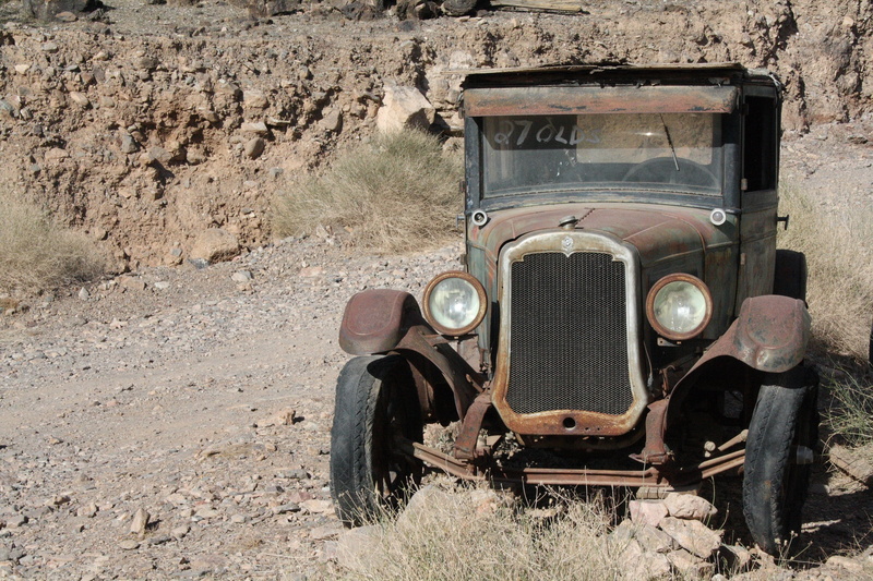 field, antique, arizona, damaged, nature, vintage, weathered, black, parked, retro Styled, deterioration, run-down, obsolete, mode of transportation, sunlight