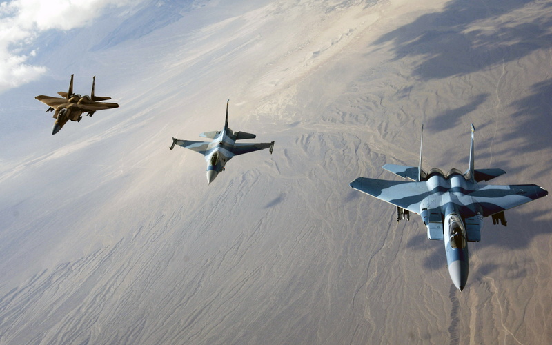 falcon, 15, eagles, planes, f, fighting, 16, and, 2K, hd