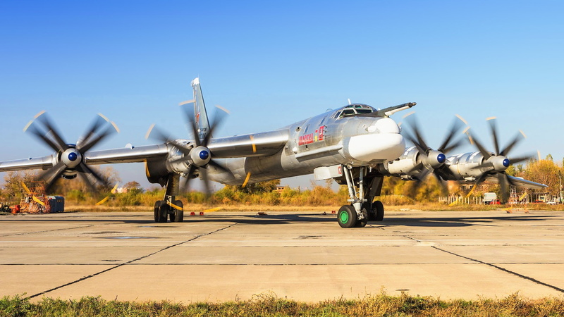 The Soviet turboprop strategic scorers, Tu 95MS, 1080P, Bomber, USSR, Tupolev, Tu-95MS, the project of "95", Aviation, BBC, Bear, Wings, Tu 95, The plane