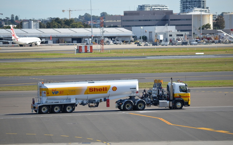 Vehicles, Refueler, 1080P, Shell Vip Jet Tanker, Airport, Vehicle, Tanker