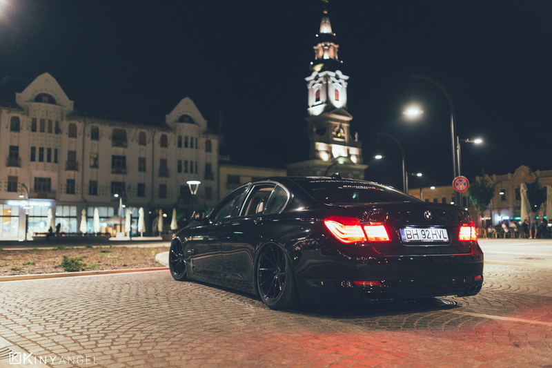 road, GajuKYD, BMW 7 Series BAGGED, travel, illuminated, motor vehicle, city, city life, built structure, night, street, building exterior, BMW 7 Series