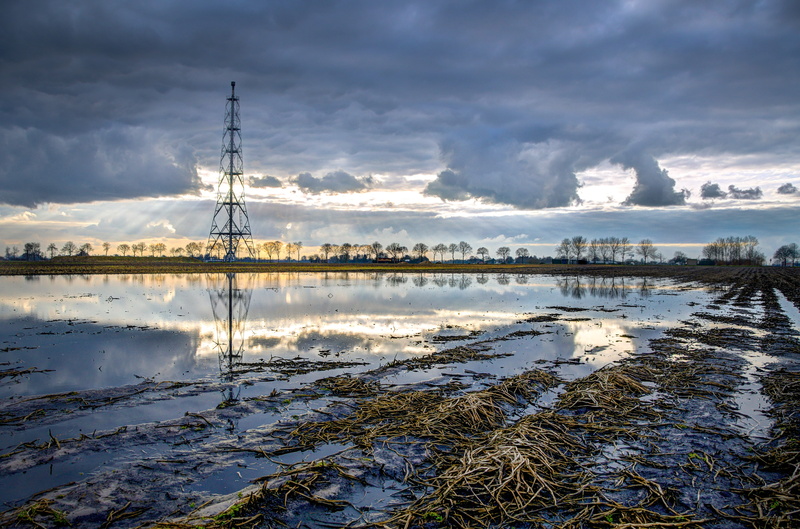 day, technology, oil, construction, landscape, no people, flaring, architecture, drilling, nature, built structure, bodies, tranquil scene, plant, outdoors