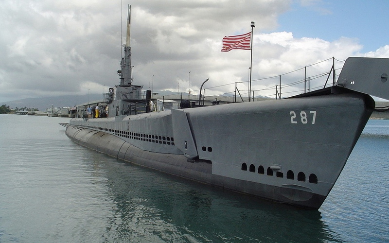 submarine, 1080P, flag, military, vehicle