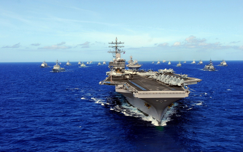 outdoors, nature, navy, transportation, sea, travel, shipping, day, water, no people, aircraft carrier, sky, military aircraft, nautical vessel, cloud - sky