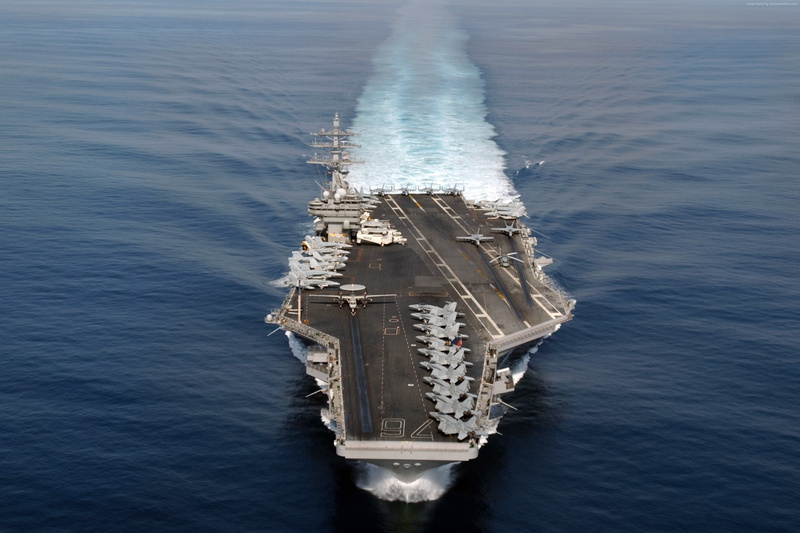 aircraft carrier, Nimitz, CVN-76, 2K, USS Ronald Reagan, U.S. Navy