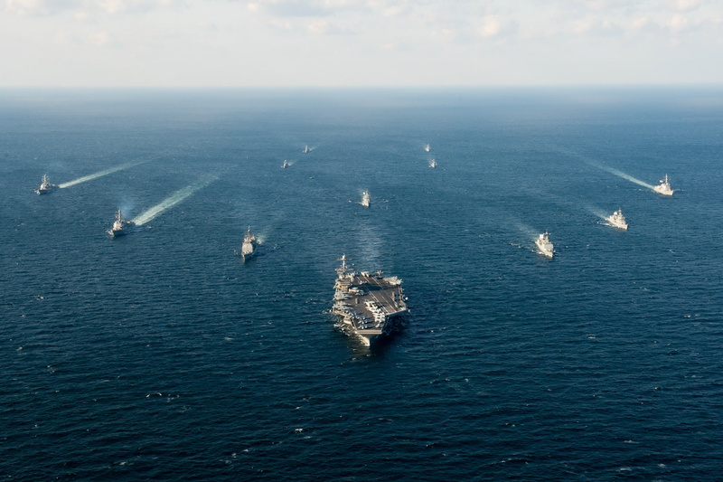 2K, ships, weapons, John C. Stennis Carrier Strike Group