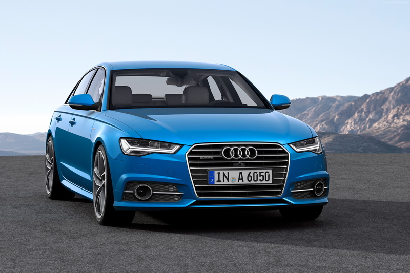 Frankfurt 2015, 2K, blue, Audi-A4