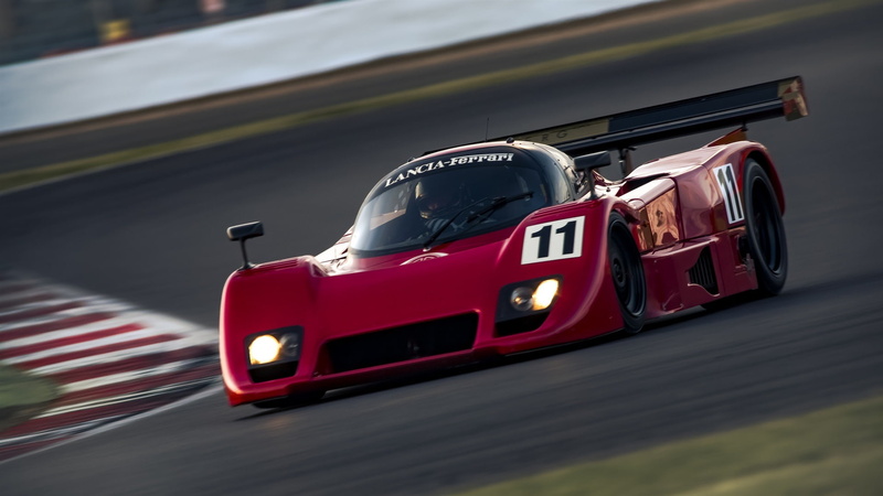 Race, 1080P, Lancia, Red, Car, Ferrari