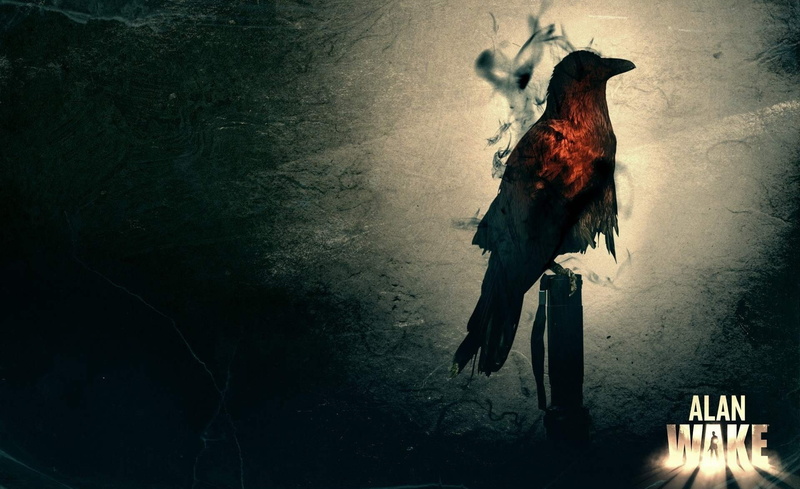 wake, alan, hanging, lighting equipment, Action, alan wake, bird, spooky, illuminated, 1080P, nature, no people, psychological, night, indoors, Games