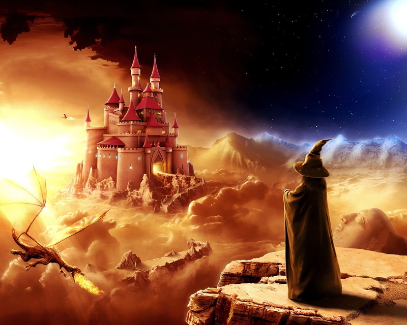 720P, art, lord, x, fantasy, abstract, rings, hd, dragons, castles, wizard
