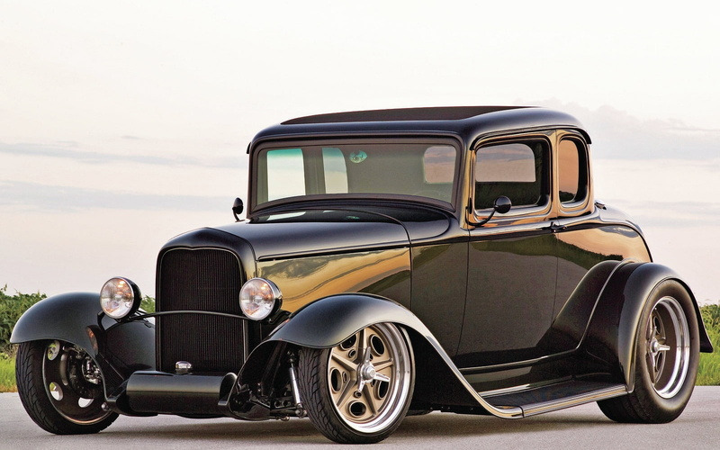 hot, rod, streetrod, five, ford, usa, window, hotrod, street, 720P, 1932