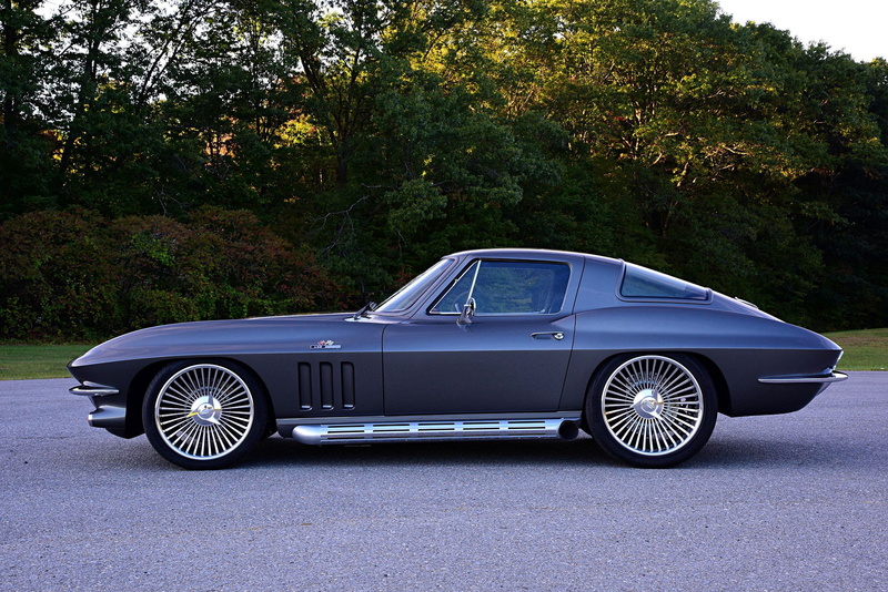 1966, auto, corvette, custom, hot, chevrolet, automobile, streetrod, car, rod, hotrod, vehicle, 1080P