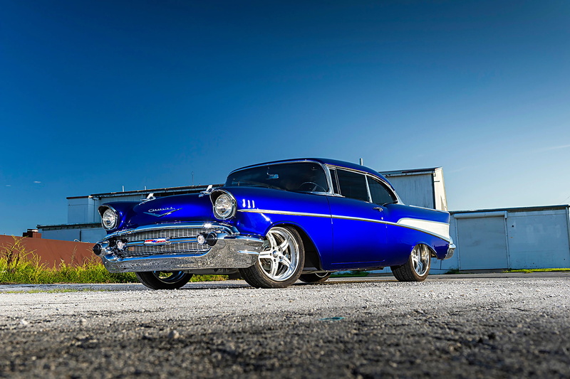 vehicle, auto, hot, 1080P, rod, vintage, air, retro, hotrod, 1957, automobile, bel, custom, streetrod, chevrolet, belair