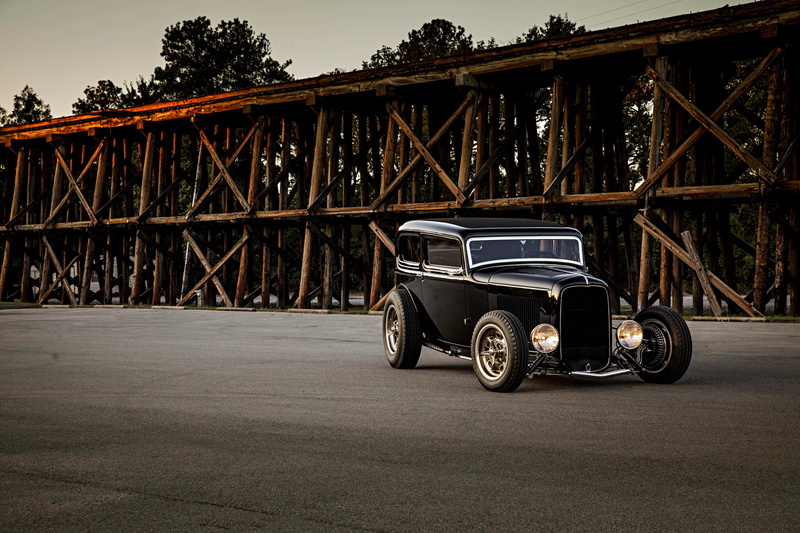 hotrod, custom, vehicle, hot, auto, vintage, retro, tudor, 1932, ford, rod, 4K, streetrod, automobile