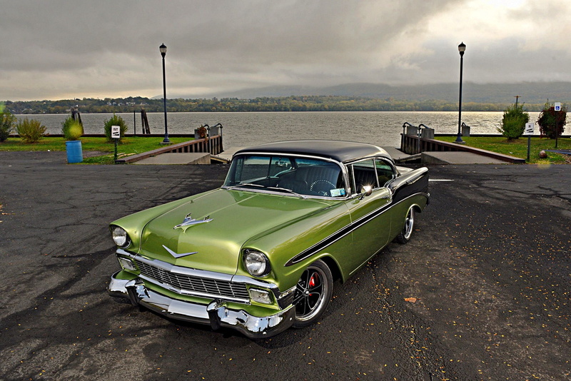 hot, vehicle, 1956, rod, chevrolet, hotrod, car, auto, streetrod, automobile, custom, 1080P
