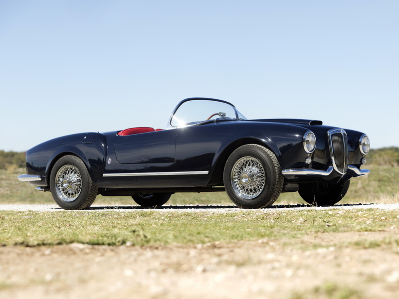 lancia, retro, convertible, 1954 55, 1080P, b24, g t, aurelia