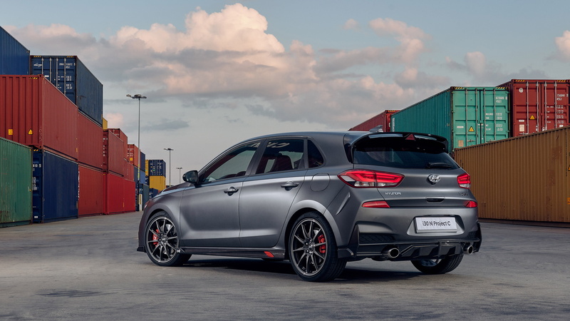 Family Car, Hatchback, 4K, Car, Silver Car, Small-Sized Car, Hyundai, Hyundai i30 N Project C