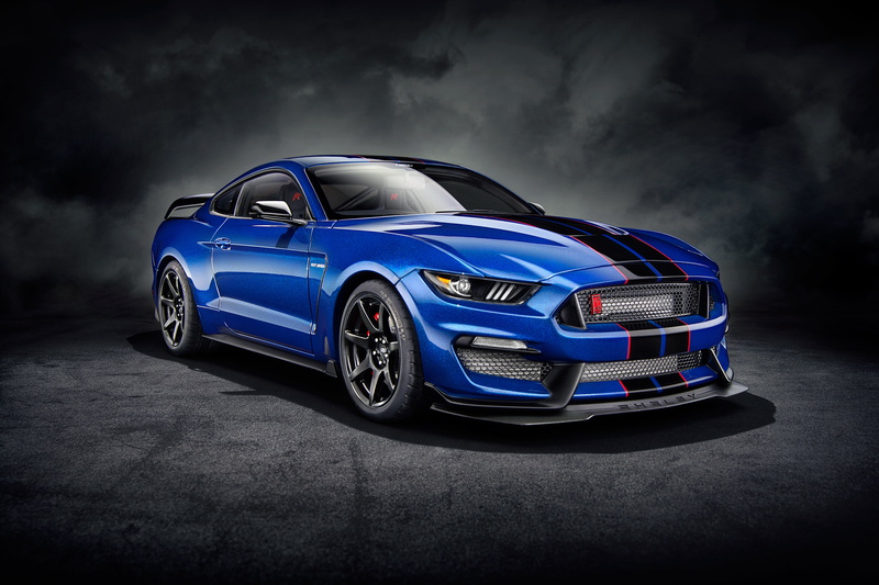 Vehicle, Ford Mustang Shelby GT350R, Blue Car, Ford, 5K, Muscle Car, Ford Mustang, Car