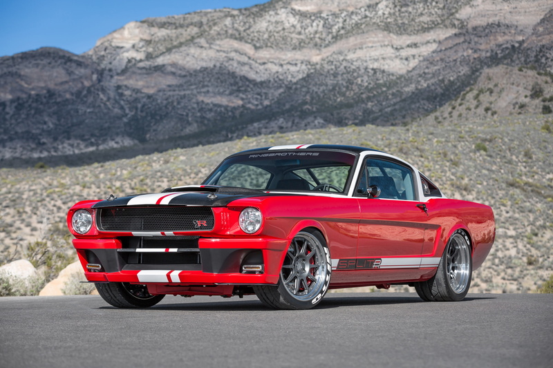 1965, 4K, mountains, Ford, Ringbrothers, Mustang, Fastback