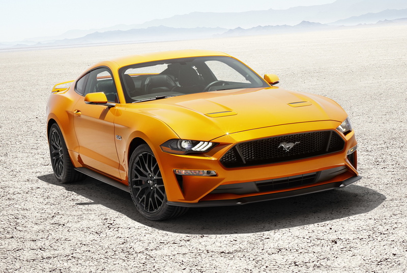 Mustang, Desert, Ford, 2017, 4K, Fastback, V8