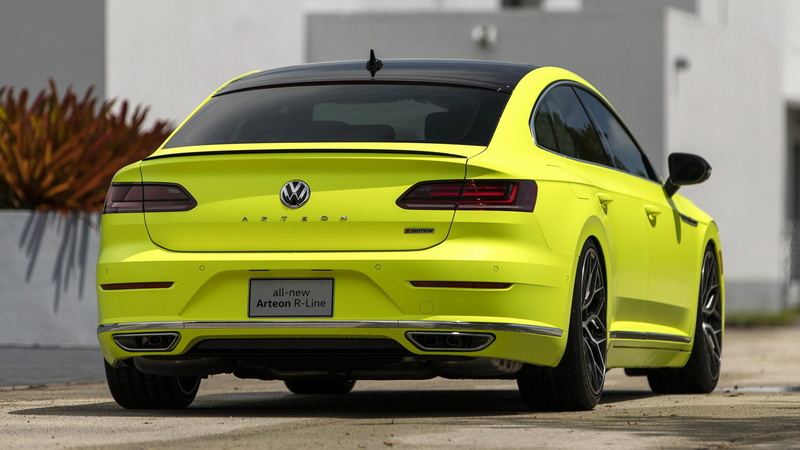 1080P, Volkswagen, Volkswagen Arteon R-Line, Luxury Car, Fastback, Yellow Car, Compact Car, Car