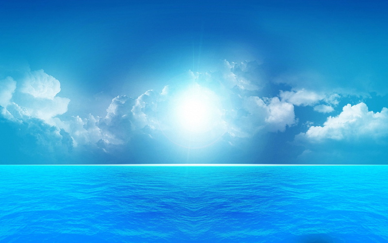 hd, d, sea, 3d and cg, blue, art, cg, 1080P, artistic, afternoon, nature, day, Abstract, beaches, amazing