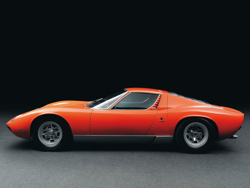 auto, 1080P, 1971, lamborghini, classic, miura, bertone, car, supercar, automobile, vehicle, p400