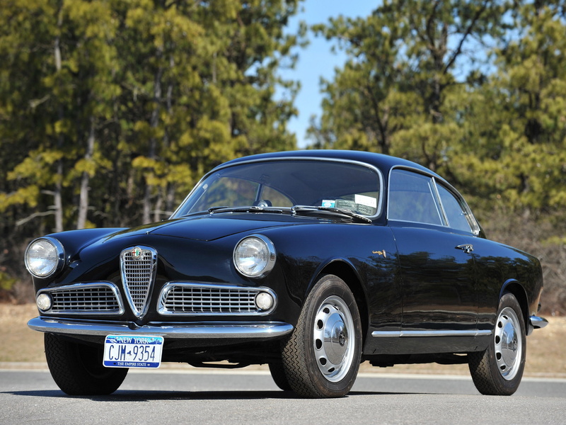 retro, romeo, giulietta, alfa, sprint, bertone, 1954, 1080P