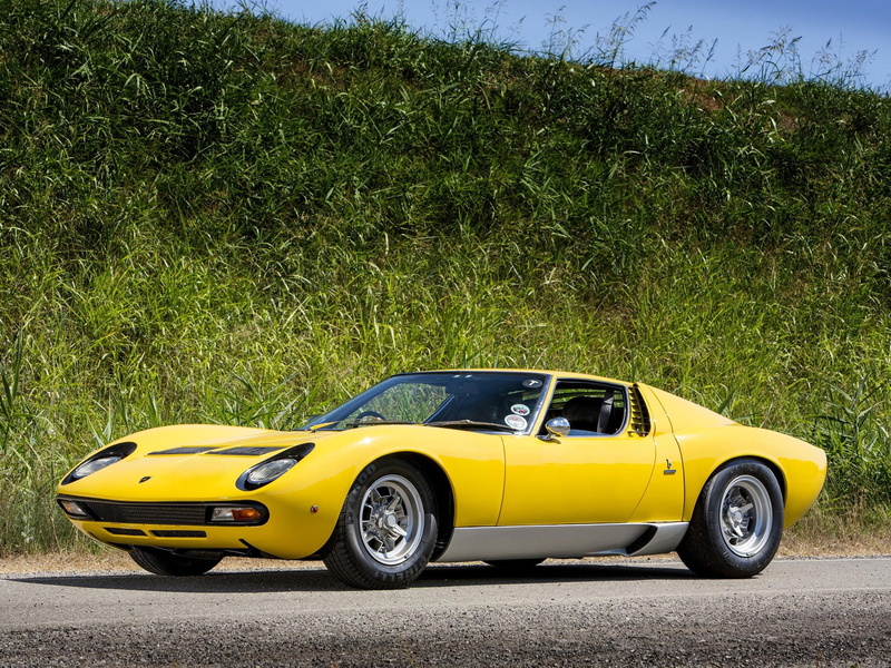 1971, miura, 1080P, uk spec, supercar, classic, s v, p400, lamborghini